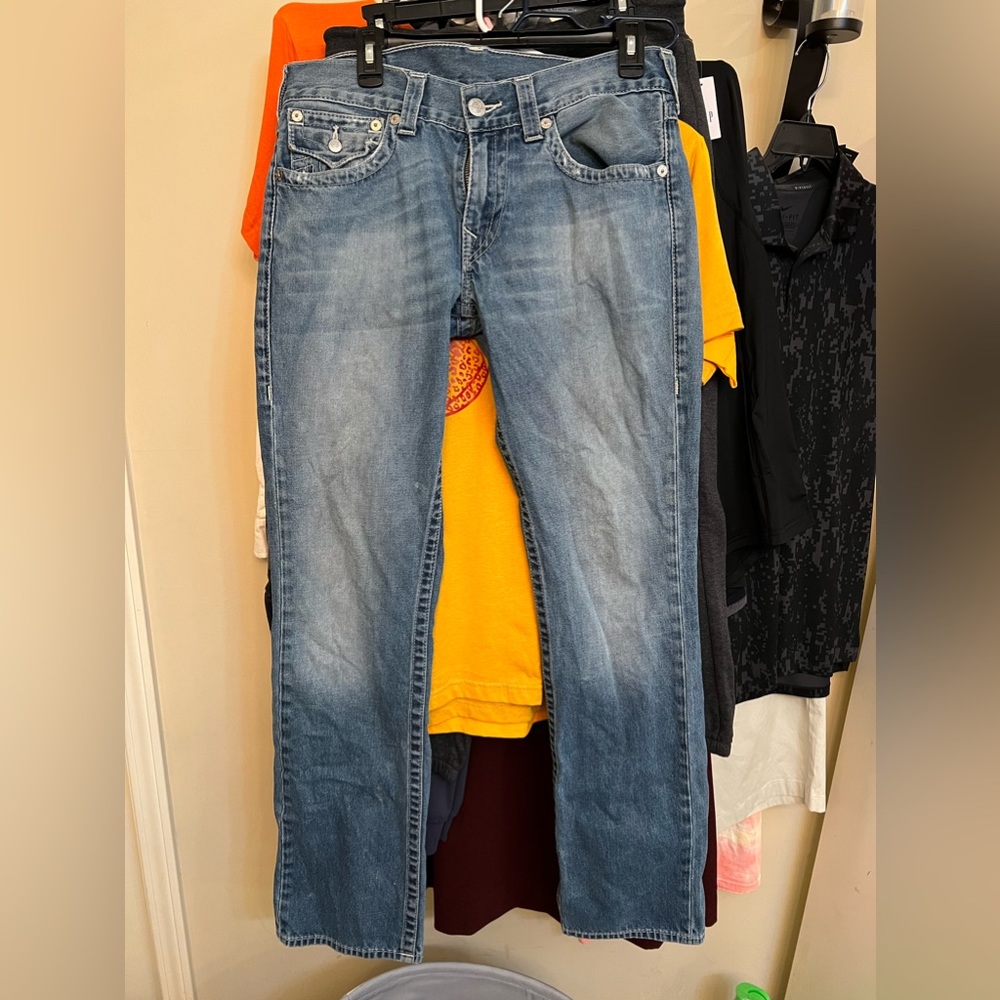 True religion 31 basic straight leg wflps